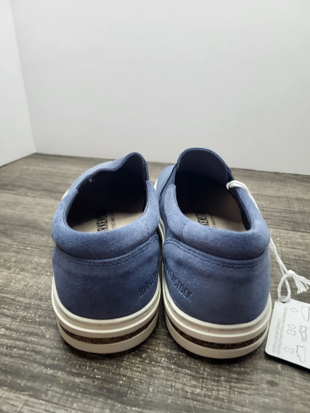Birkenstock Oswego Women's Blue Suede Size EU 37 US 6 Sneakers Shoes New